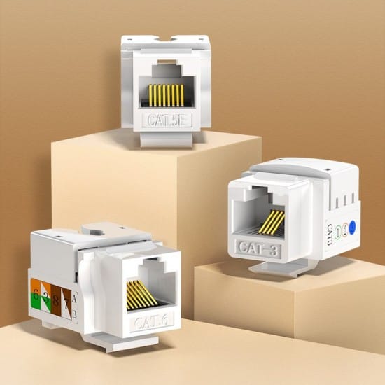 Hạt mạng RJ45 âm tường Cat6 Ugreen 80178