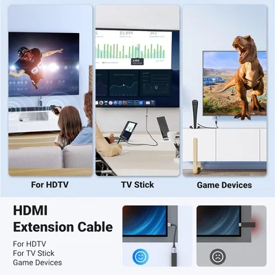 Dây cáp HDMI 2.1 nối dài Ugreen 15518 (hỗ trợ 8k@60Hz)