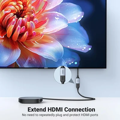Dây cáp HDMI 2.1 nối dài Ugreen 15518 (hỗ trợ 8k@60Hz)