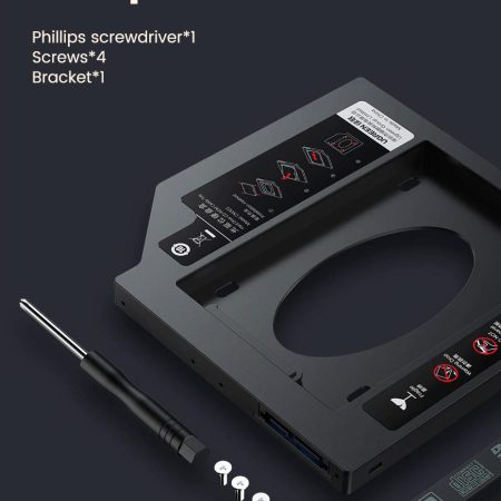 Hộp đựng ổ cứng 2.5in Ugreen 70657