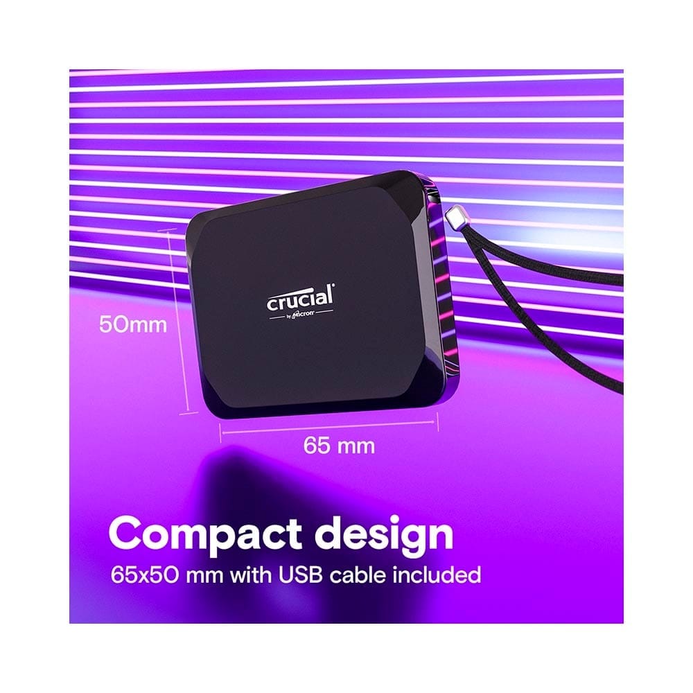 Ổ cứng di động SSD Crucial X9 1050MB/s