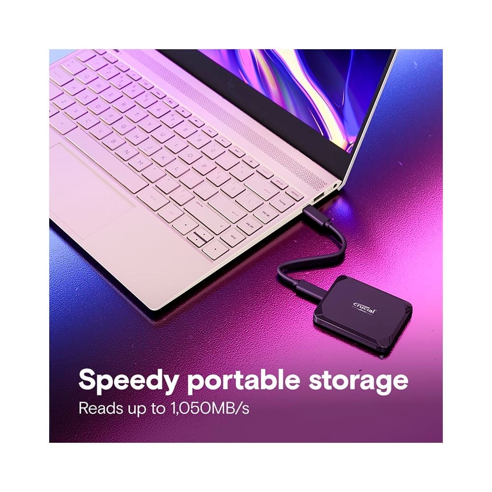 Ổ cứng di động SSD Crucial X9 1050MB/s