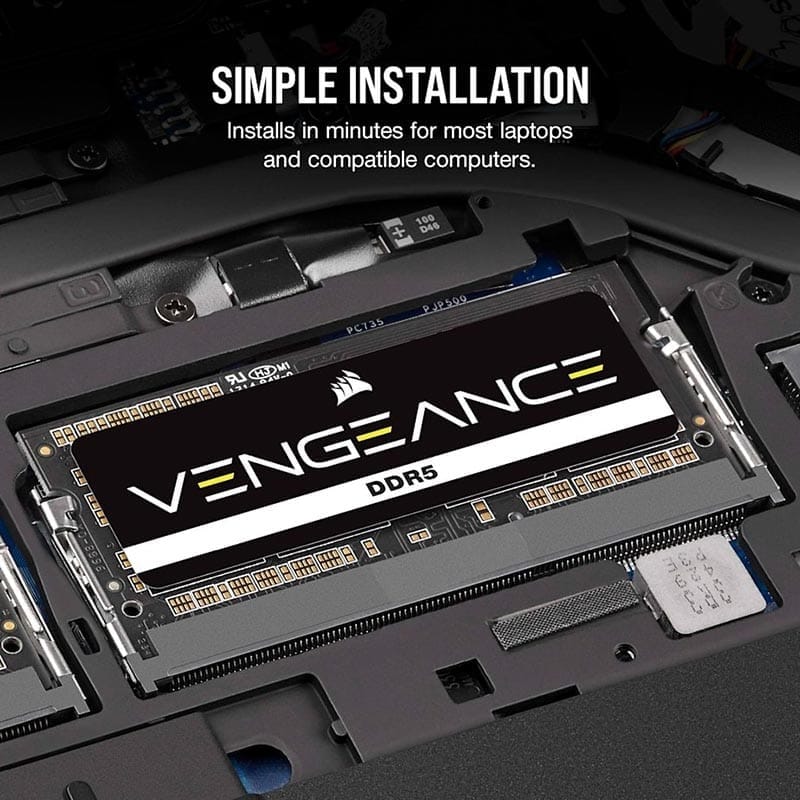 Ram Laptop Corsair Vengeance DDR5 8GB-32GB (4800MHz-5600MHz)