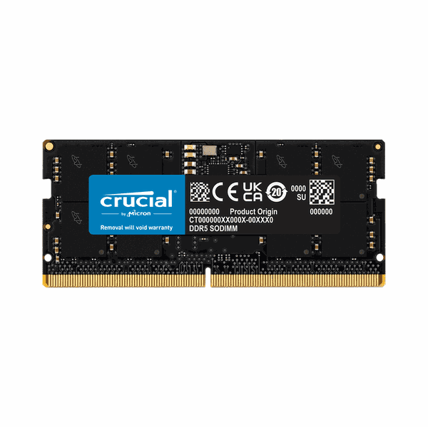 Ram Laptop Crucial DDR5 8GB-32GB 1.1v (4800MHz-5600MHz)