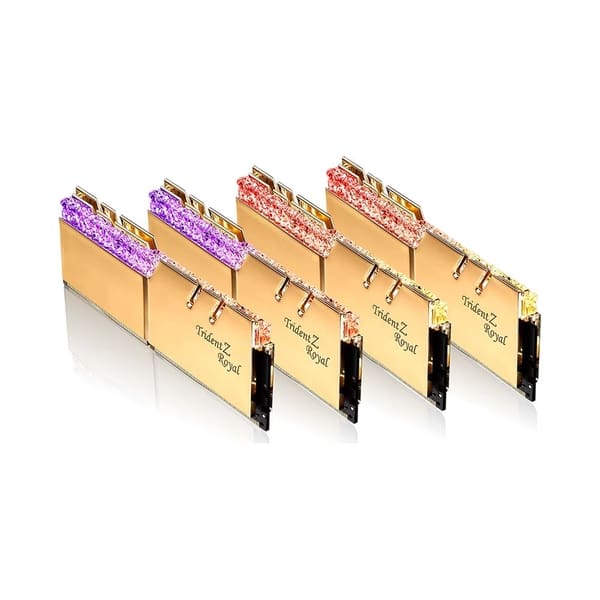 Ram PC G.SKILL Trident Z Royal Gold RGB DDR4