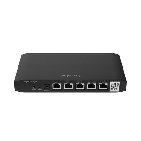Router PoE quản lý cloud Ruijie Reyee RG-EG105G-P V2 (5 cổng Gigabit Ethernet+4 cổng PoE+quản lý cloud+load balancing WAN+hỗ trợ tới 100 người dùng)