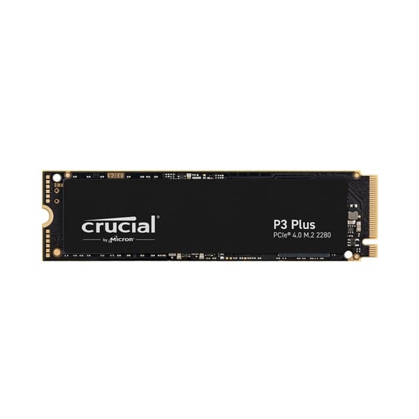 SSD Crucial P3 Plus NVMe 3D-NAND M.2 PCIe Gen4 (1TB-4TB)