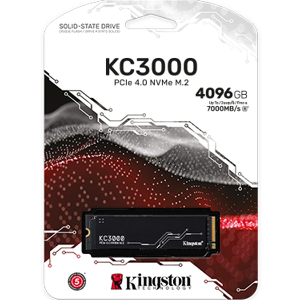 SSD Kingston KC3000 M.2 PCIe Gen4 NVMe