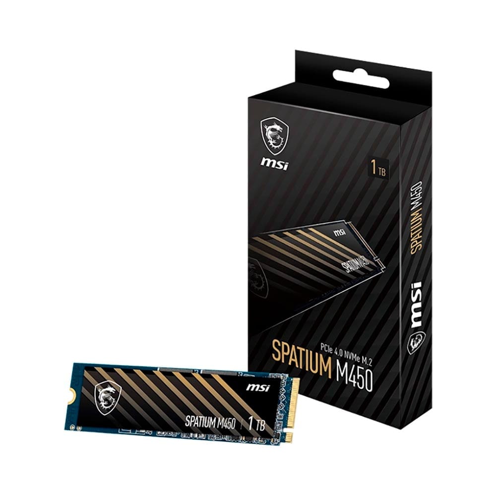 SSD MSI SPATIUM M450 M.2 2280 PCIe Gen4 NVMe