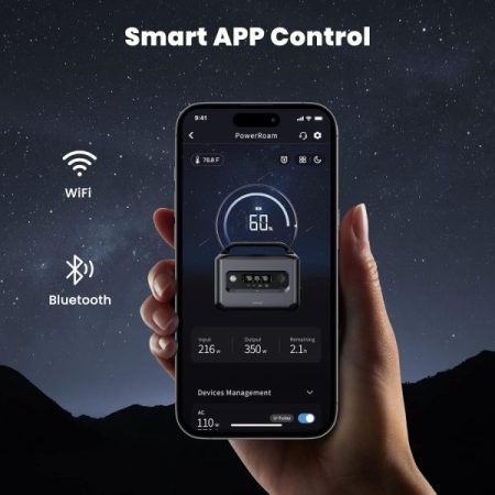 Trạm phát điện PowerRoam 680Wh Ugreen 15050 (Pin LiF, Sạc nhanh cho ô tô, pin năng lượng mặt trời)