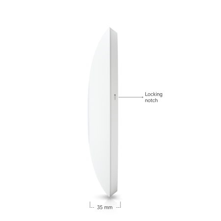 Access Point WiFi 5 Ubiquiti UniFi UAP-AC-PRO (2.4GHz 450Mbps+5GHz 1300Mbps+2 cổng Gigabit Ethernet+chuẩn 802.11ac+802.3af/at PoE)