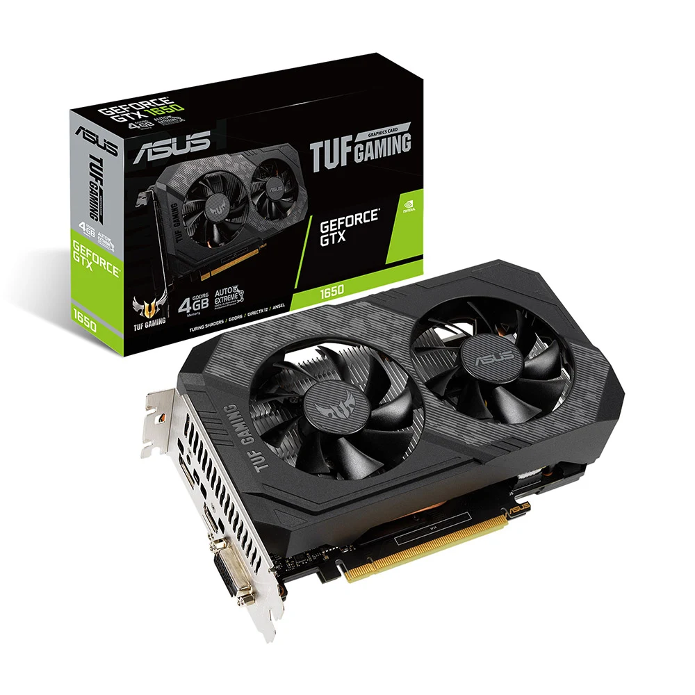 VGA ASUS TUF GTX1650 -O4GD6-P-V2 GAMING