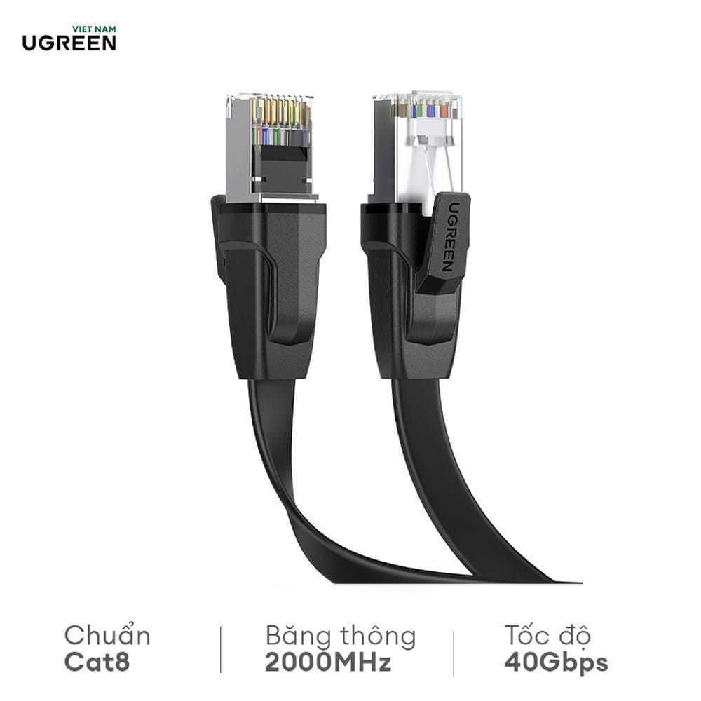 Dây Mạng Bấm Sẵn Ugreen FTP Cat8 NW134