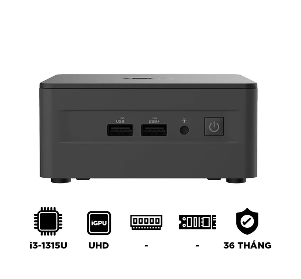Mini PC Asus NUC 13 Pro RNUC13ANHI300000I (Core i3 / No RAM / No Ổ cứng / VGA onboard / No OS / 36 tháng)