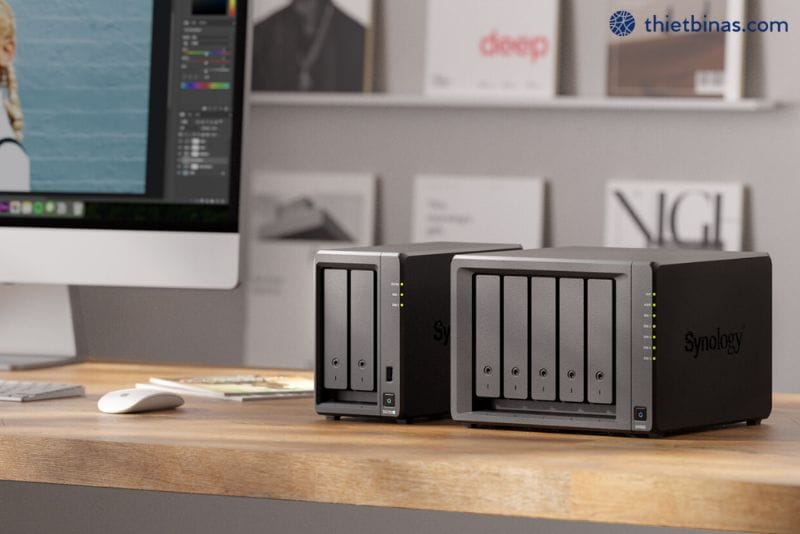 Thiết bị lưu trữ NAS Synology DS725+ (AMD Ryzen R1600 | 4GB DDR4 – 2 Bay)