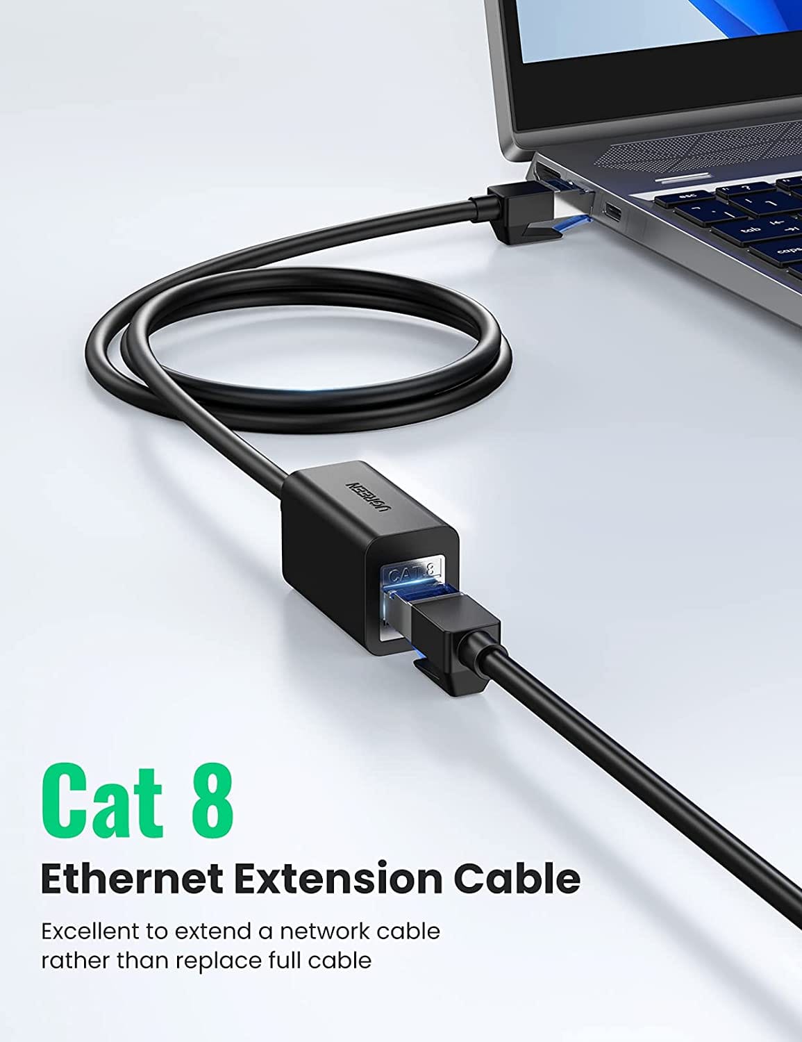 Dây cáp mạng nối dài CAT8 Ugreen NW192