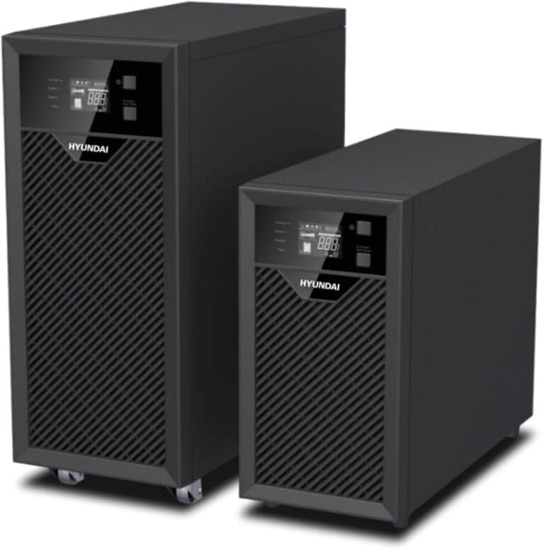 Bộ lưu điện online Tower Hyundai 6KVA/5.4KW HD-6KT9 (Pin 8Ah*16)