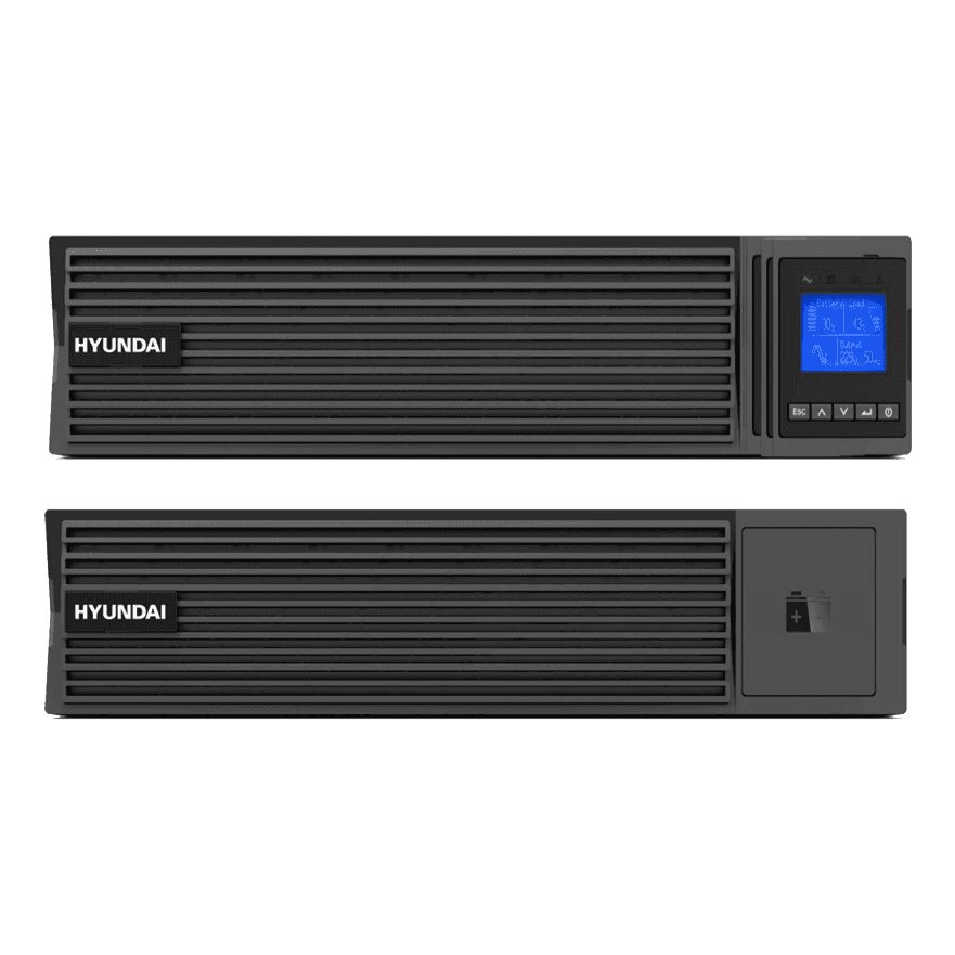 bộ lưu điện online rack hyundai 3kva/2.7kw hd-3krs