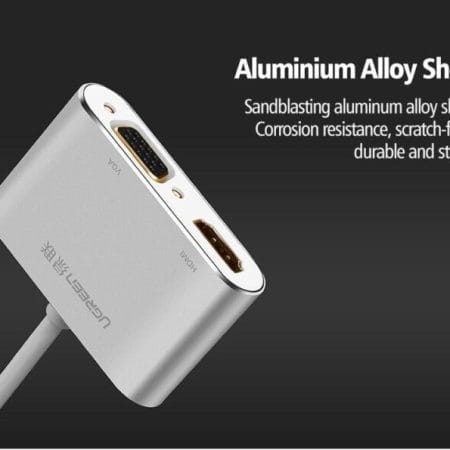 Đầu chuyển đổi Mini Displayport Ugreen MD115 (HDMI/VGA)