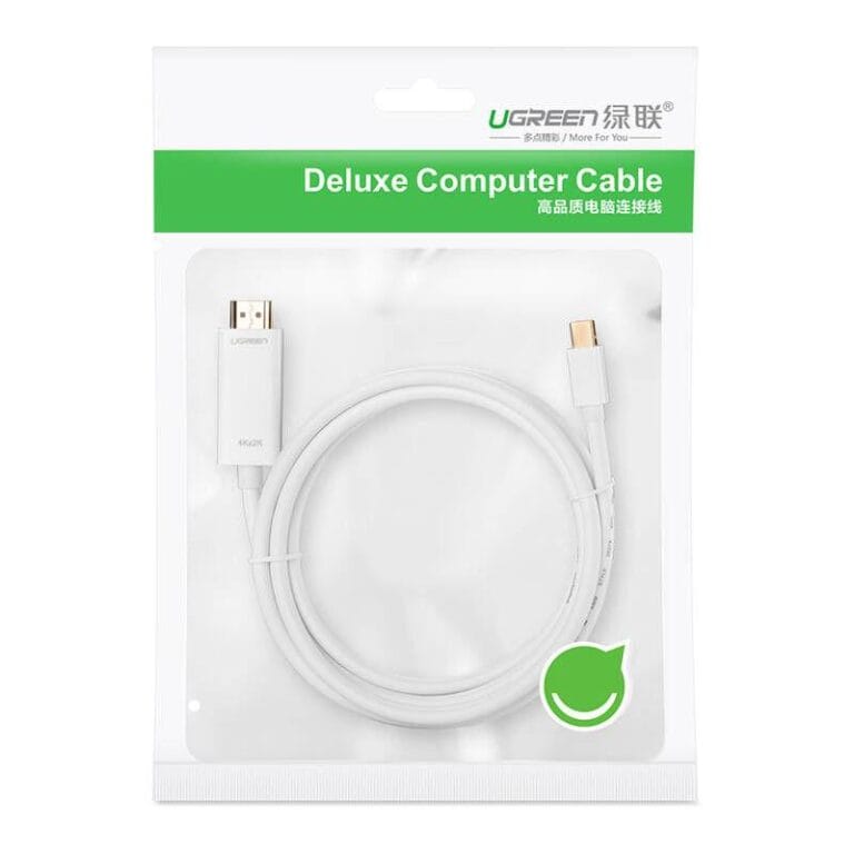 Dây Cáp Mini Displayport sang HDMI dương Ugreen MD101 (Hỗ trợ 4k)