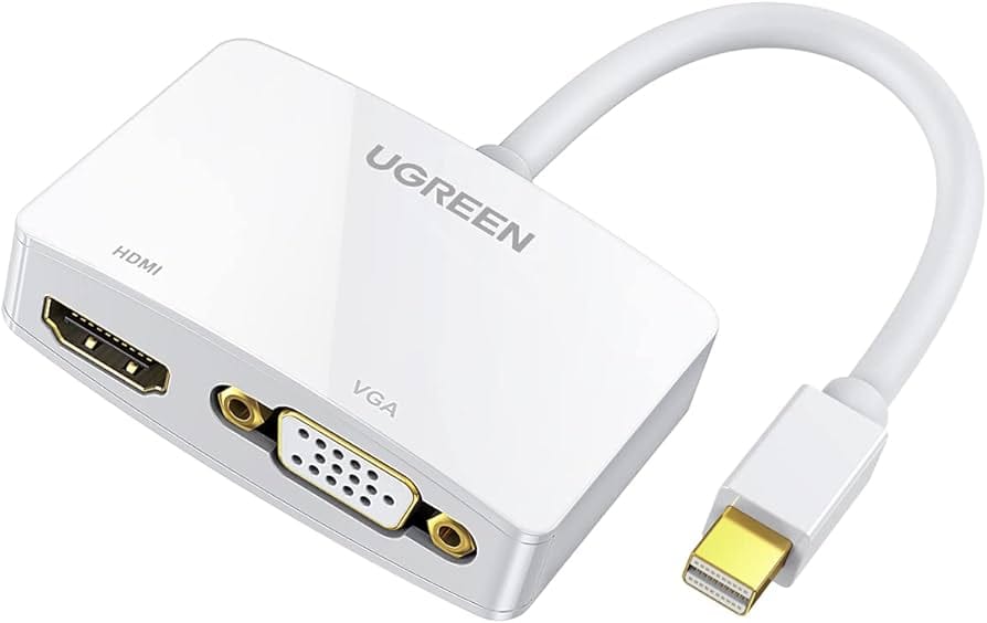 Dây Cáp Mini Displayport sang HDMI VGA Ugreen MD108 (Hỗ trợ 4k)