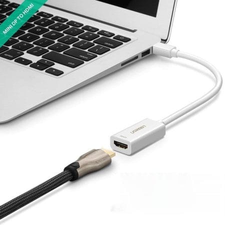 Dây Cáp Mini Displayport sang HDMI âm Ugreen MD112 (Hỗ trợ 4k)
