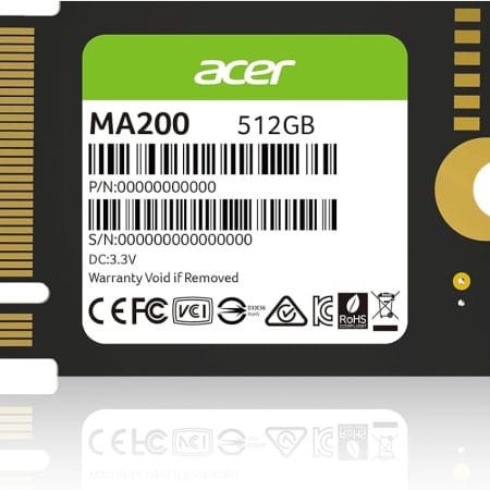 SSD Acer MA200 M.2 PCIe Gen4 x4 NVMe 512GB-1TB