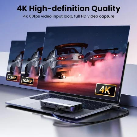 Thiết bị ghi hình Ugreen 25173 (hỗ trợ 4k@60Hz)
