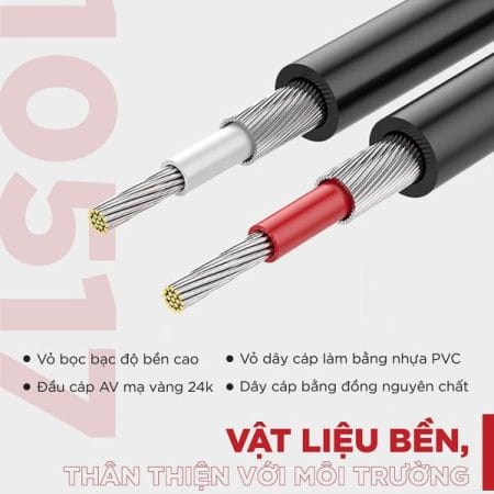 Dây cáp âm thanh 2 jack RCA Ugreen AV104