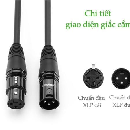 Dây cáp nối dài Canon XLR Ugreen AV130