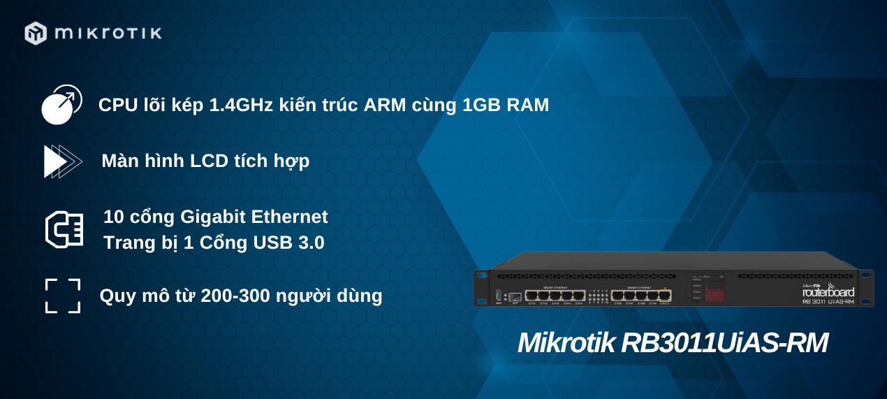 Mikrotik RB3011UiAS-RM
