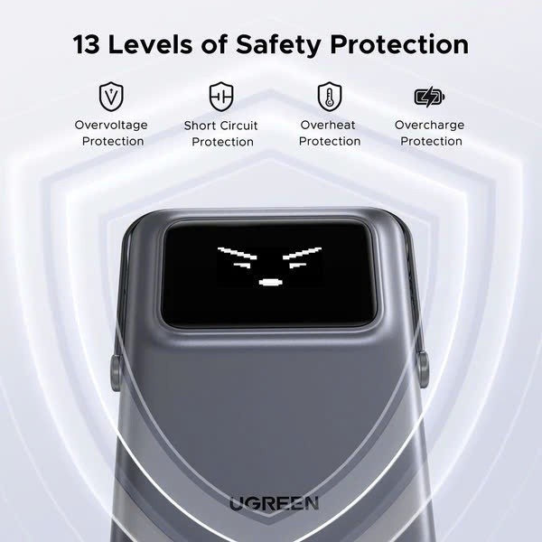 Pin sạc không dây 10000mAh Ugreen PB764 20W