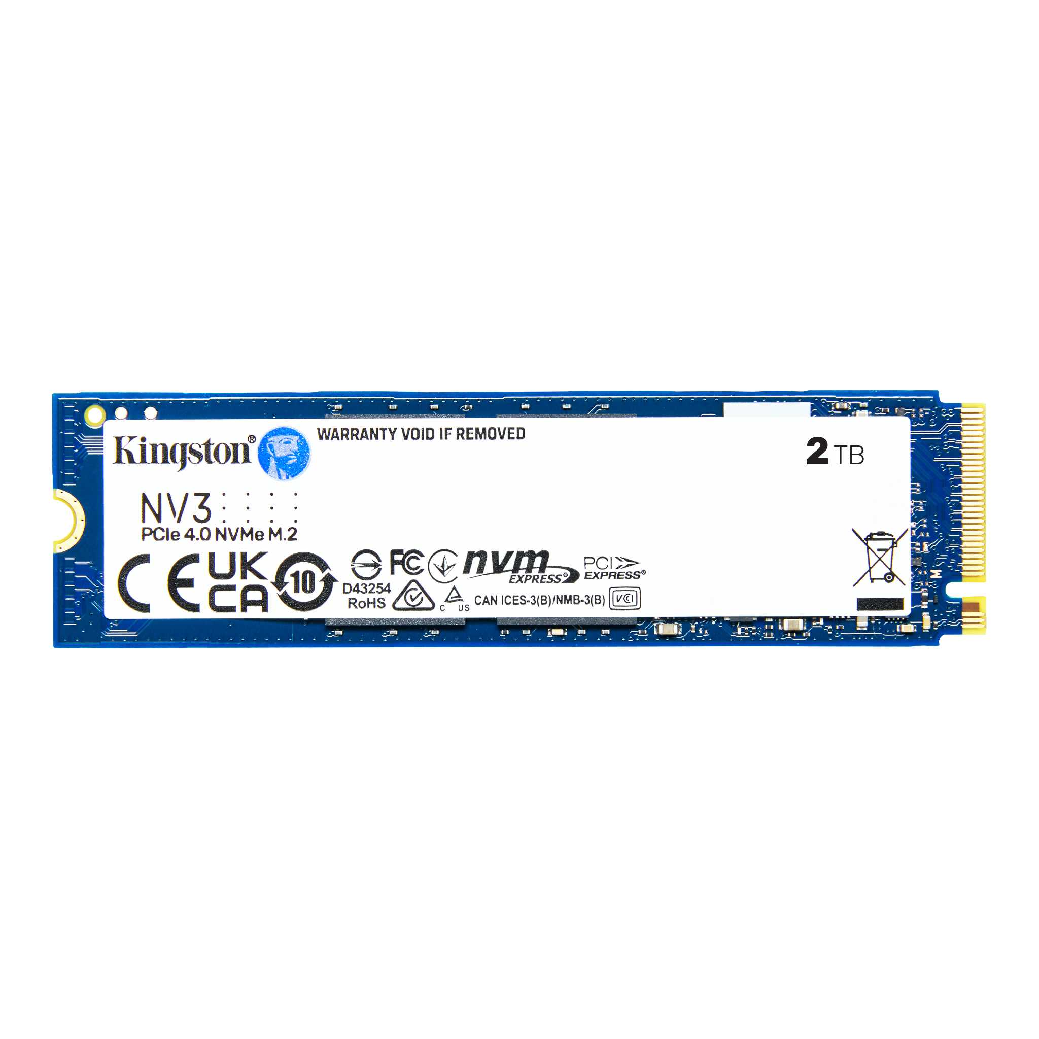SSD Kingston NV3 M.2 PCIe Gen4 NVMe (500GB-4TB)