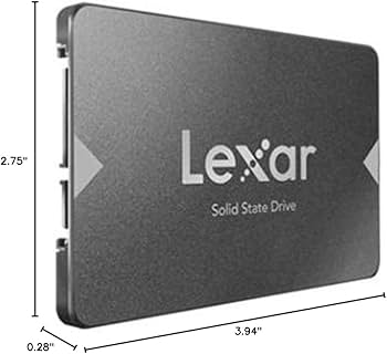 SSD Lexar NS100 2.5in SATA III (128GB-512GB)