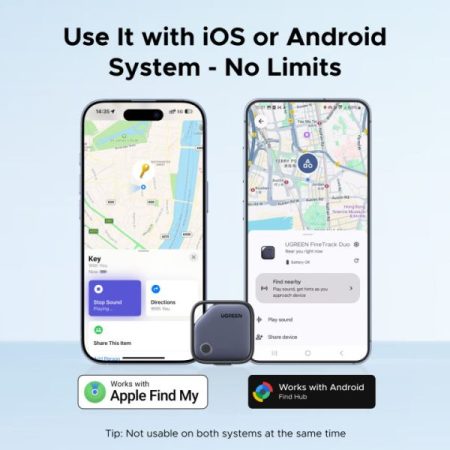 Thiết bị định vị Smart finder Ugreen 75646 (iOS và Android)