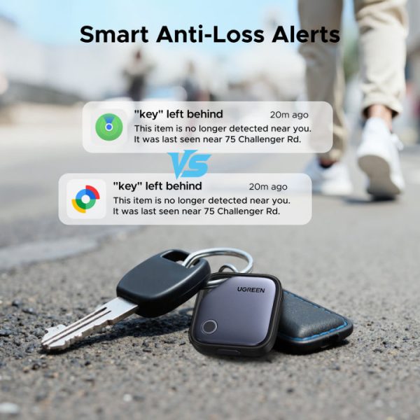 Thiết bị định vị Smart finder Ugreen 75646 (iOS và Android)