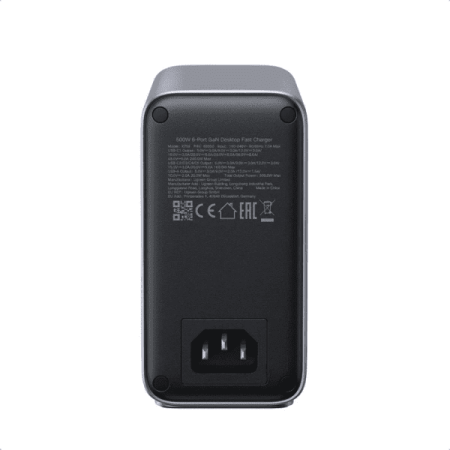 Trạm sạc Ugreen 55549 500W 6 cổng (5*USB-C+1*USB-A)