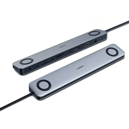 Docking Station Ugreen 60188 10 in 1 (1*HDMI , 1*VGA, 1*Gigiabit RJ45, 1*3.5mm, 3*USB 3.1 (Gen 2), 1*TF/SD, 1*USB-C PD, 1*USB-C 3.1)