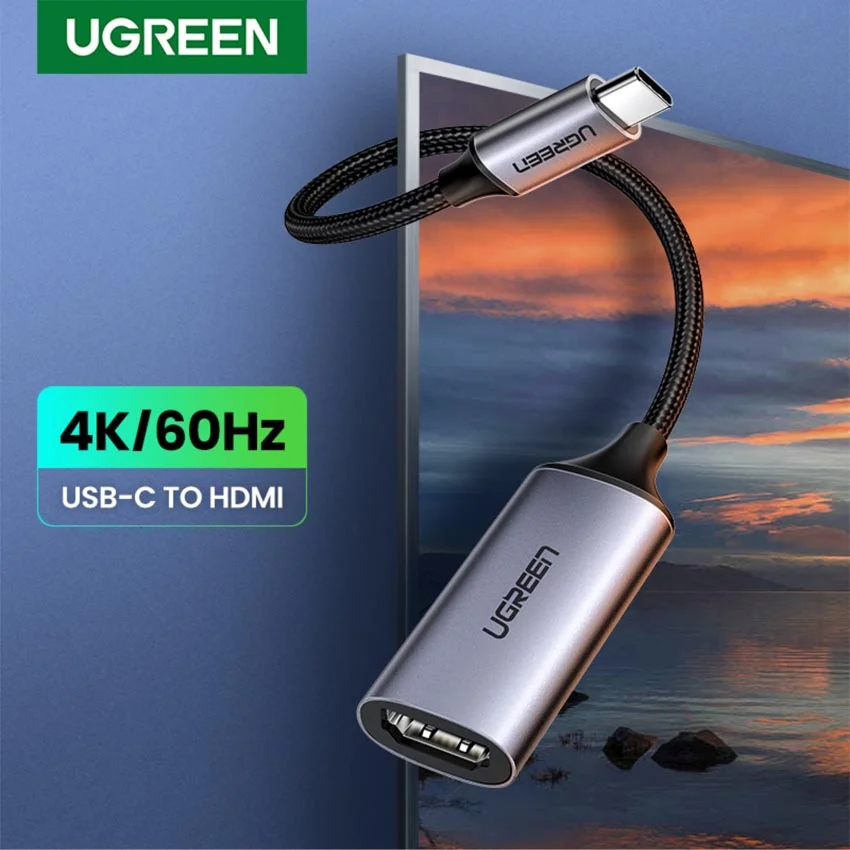 Dây cáp chuyển USB C sang HDMI Ugreen 70444 (hỗ trợ 4K@60Hz)