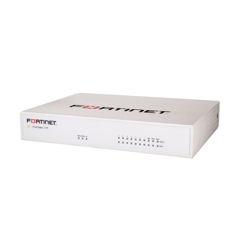 FortiGate Fortinet FG-71F Next Generation Firewall (1x WAN + 4x GE RJ45 + 2x SFP + WiFi 6)