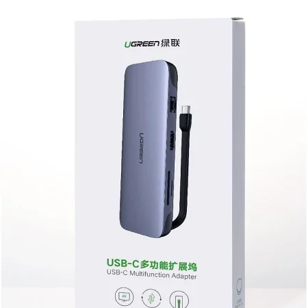 Hub USB-C Ugreen 70508 5 in 1 (Usb 3.0 , HDMI, RJ45 , PD)