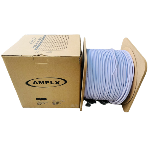 Cáp mạng chống nhiễu STP Cat5 AMPLX B2 0704 (Lõi 23AWG, Tốc độ 10/100/1000Mbps, 305m)