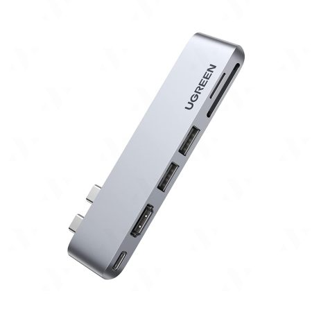 Hub USB-C Ugreen CM380 6 in 1 (HDMI – PD – SD/TF – 2 x Usb 3.0)