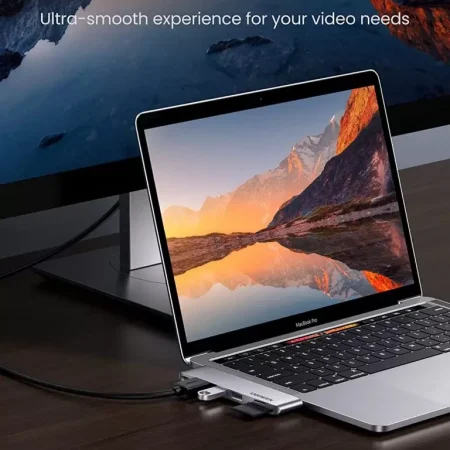 Hub USB-C Ugreen CM380 6 in 1 (HDMI – PD – SD/TF – 2 x Usb 3.0)