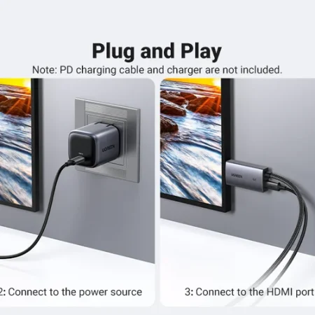 Dây cáp chuyển USB C sang HDMI Ugreen 55330 (hỗ trợ 4K@60Hz)