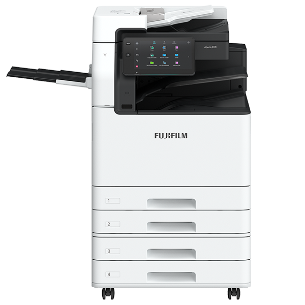 Máy in trắng đen Fujifilm Apeos 4570 (In đen trắng A3, Scan, Copy, Tốc độ 45 trang/phút, Kết nối mạng LAN)