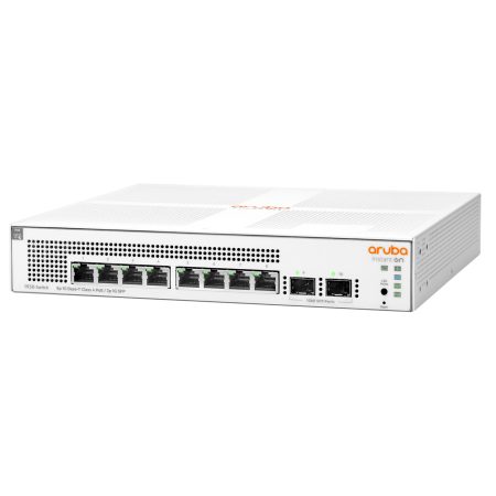 Switch Aruba 8G Class 2SFP POE 124W JL681A (8 Cổng RJ45 10/100/1000Mbps, 2 Cổng SFP 1GbE, nguồn POE 124W)