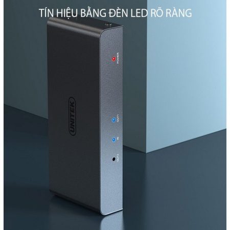 Bộ Chia HDMI 1 Ra 2 Cổng UNITEK V130A (Hỗ Trợ 4K)