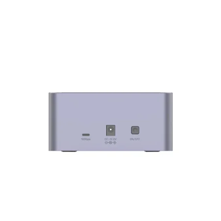 Box ổ cứng đôi Unitek Y-3027GY01 (Hỗ trợ 2 ổ cứng SATA 2.5/3.5 inch, Chuẩn USB 3.0 5Gbps)