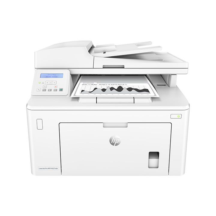 Máy in HP mono AIO M227SDN G3Q74A (In đen trắng, Scan, Copy, In 2 mặt)